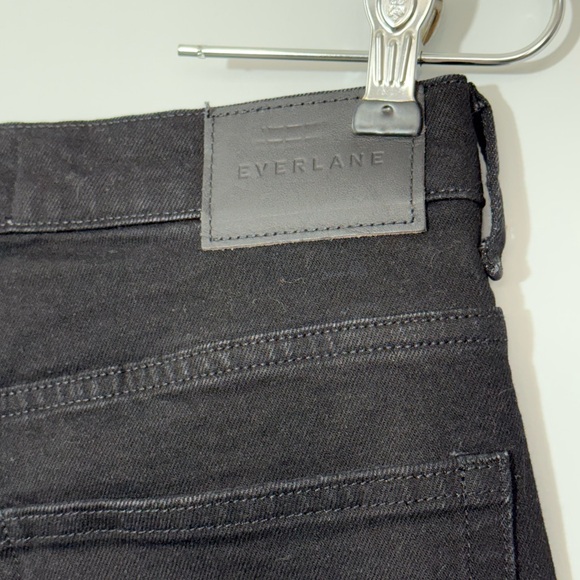 EVERLANE The Way High Jean Organic Cotton Black Size 27 High Rise 90s Minimalist - Picture 10 of 16